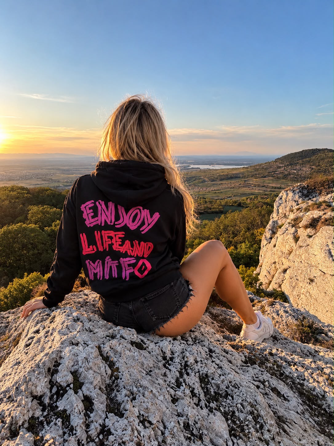 Mikina Enjoy life - Obrázek 3