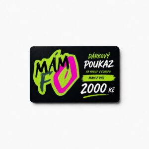 Dárková poukázka 2000 Kč